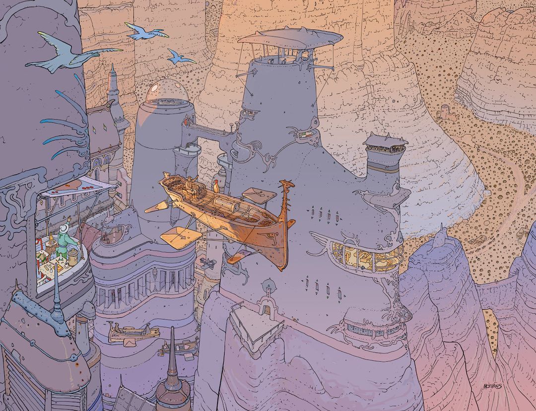 “Moebius style” shader in UE5 – windokk.dev